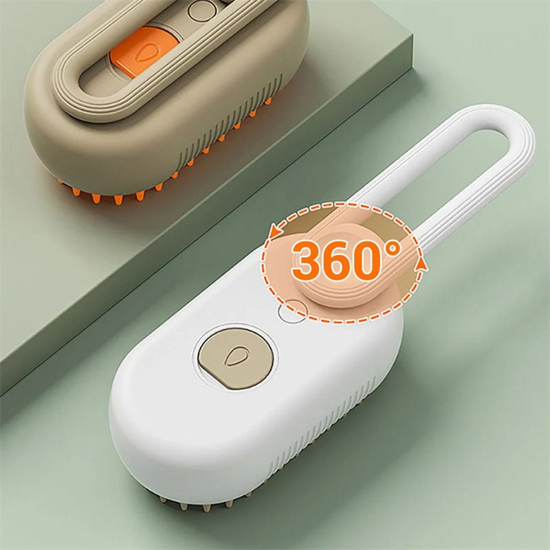 🐾 SteamBrush™ 3-in-1 Pet Grooming Comb - Amigo Pet Boutique
