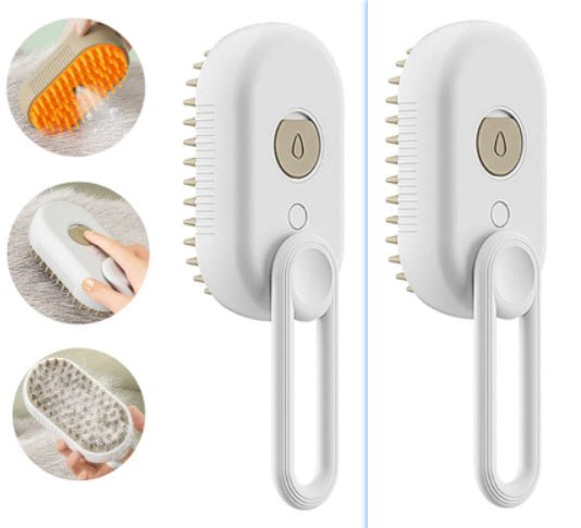 🐾 SteamBrush™ 3-in-1 Pet Grooming Comb - Amigo Pet Boutique