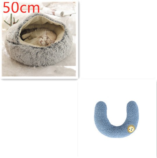 🐾 SnuggleNest™ 2-in-1 Pet Bed