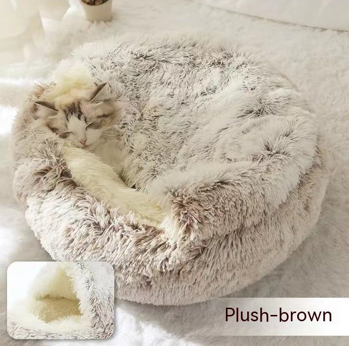 🐾 SnuggleNest™ 2-in-1 Pet Bed
