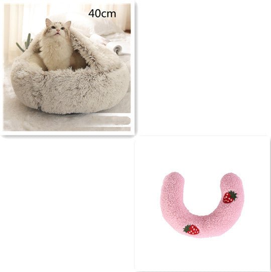 🐾 SnuggleNest™ 2-in-1 Pet Bed