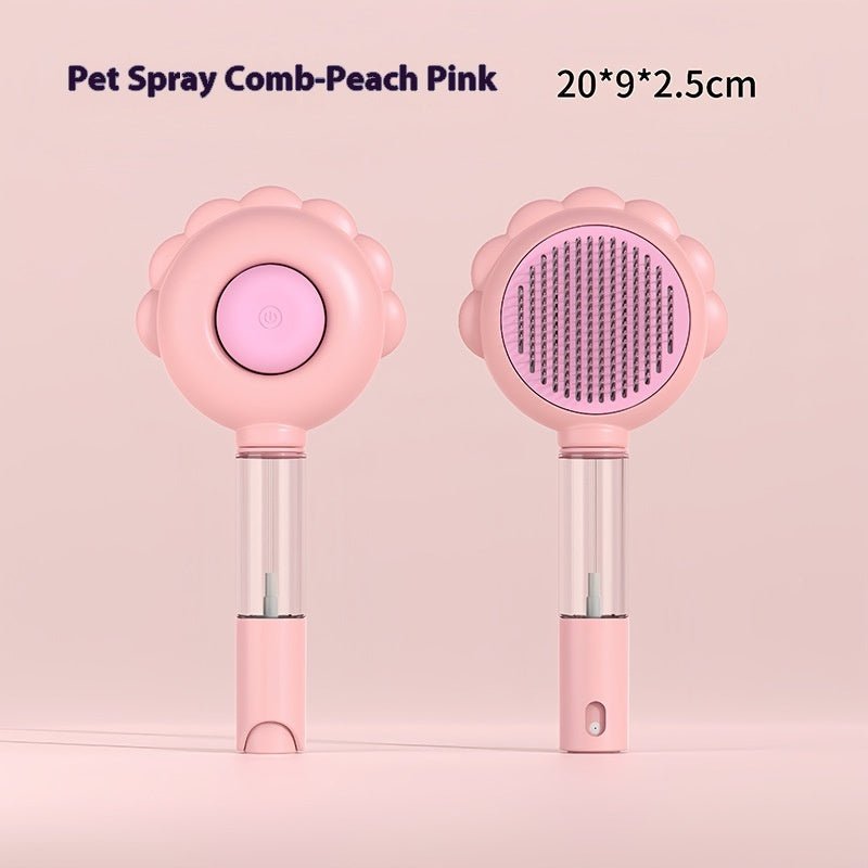 Self-Cleaning Cat Brush – Groom, Detangle, and Remove Hair